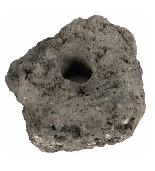 AkvaStabil Carved Lava Rock with 1 Hole 5-20 cm