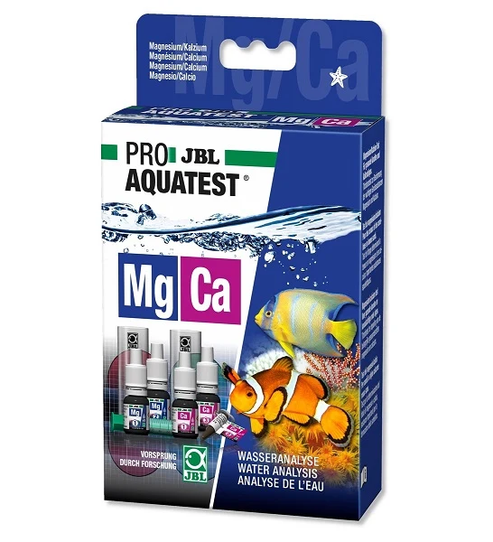 JBL ProAquatest Mg-Ca Water Test Kit for Saltwater 155g