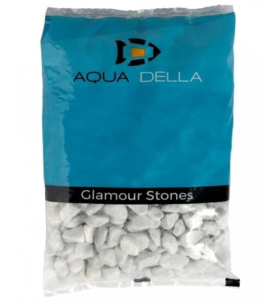 Aqua D'Ella Aquarium Gravel Carrara White for Aquariums 2kg