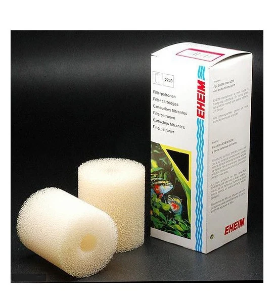 EHEIM Filter Cartridge with Foam for Model 2009 2Pcs