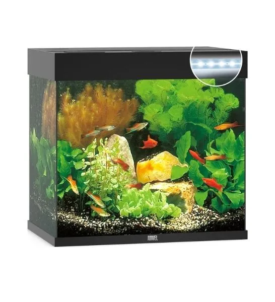 Juwel Lido 120 LED Glass Aquarium With Heater & Filter - Black