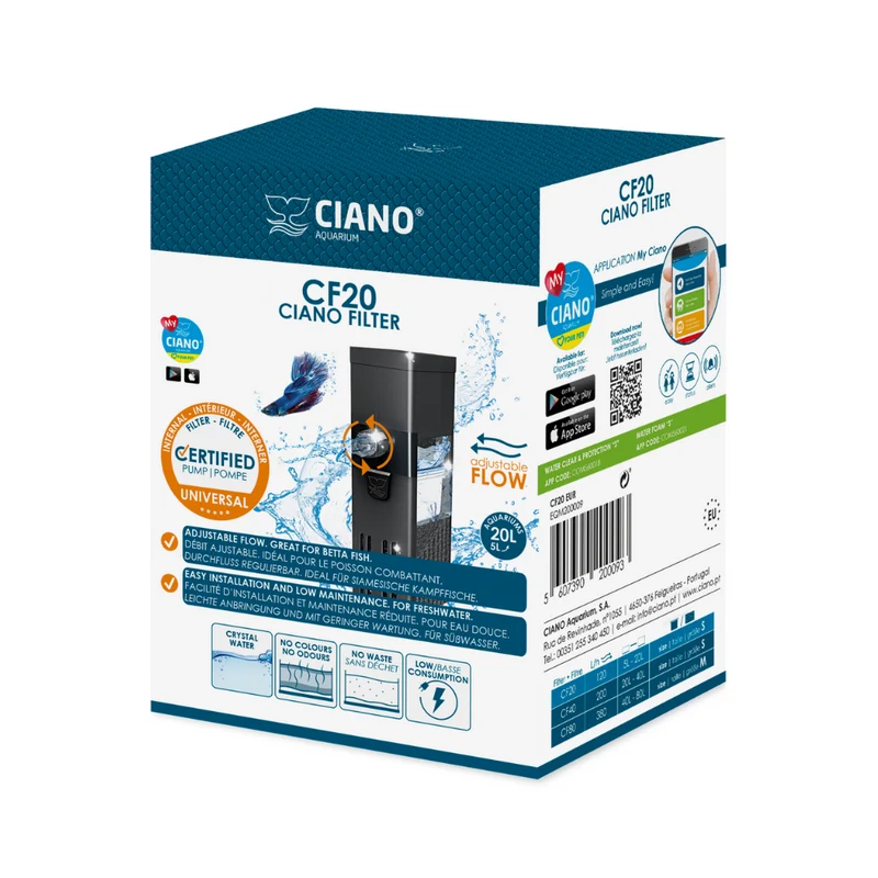 Ciano CF20 Filter For Aquariums