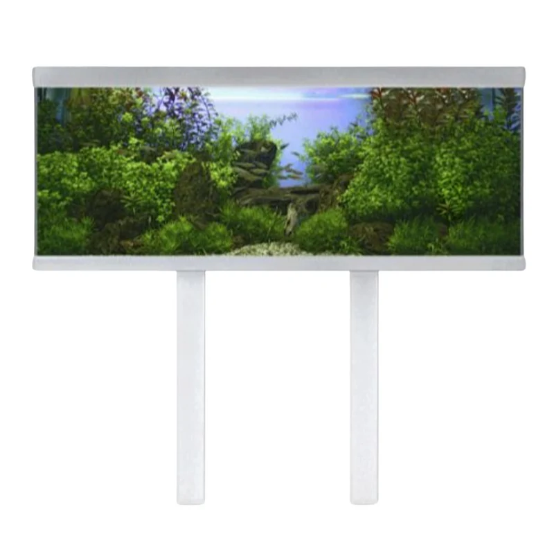 AkvaStabil Fusion Glass Aquarium - Silver