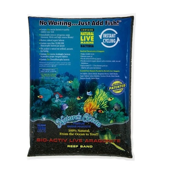 Ocean Nature Bio-Activ Live Aragonite Reef Sand 20lbs
