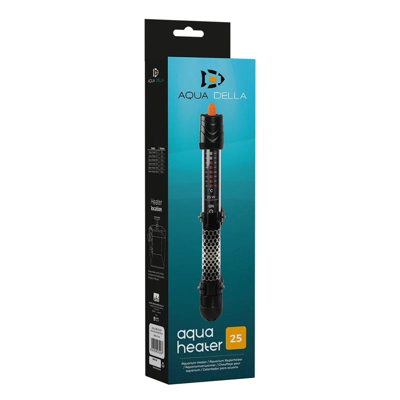 Aqua D'Ella Aquarium Submersible Heater 25-300W