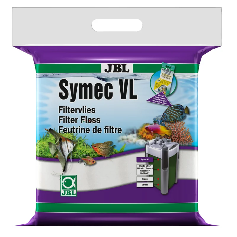 JBL Symec VL Wool Fleece Aquarium Filter Media 80x25x3cm