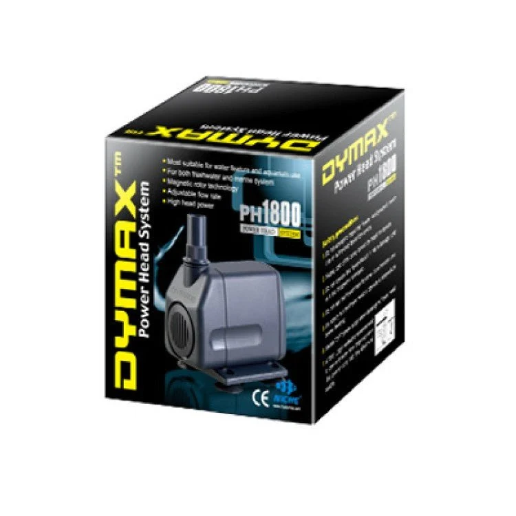 Dymax Power Head PH1800 Silent Water Pump For Aquarium 1800L/h
