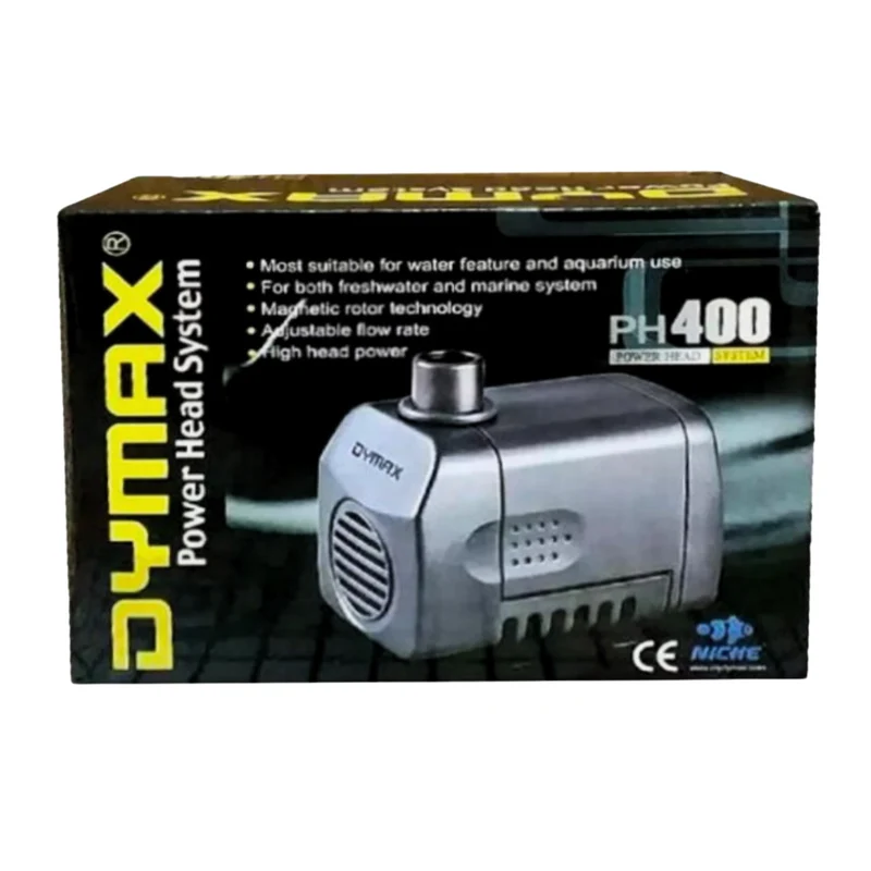 Dymax Power Head PH400 Silent Water Pump For Aquarium 400L/h