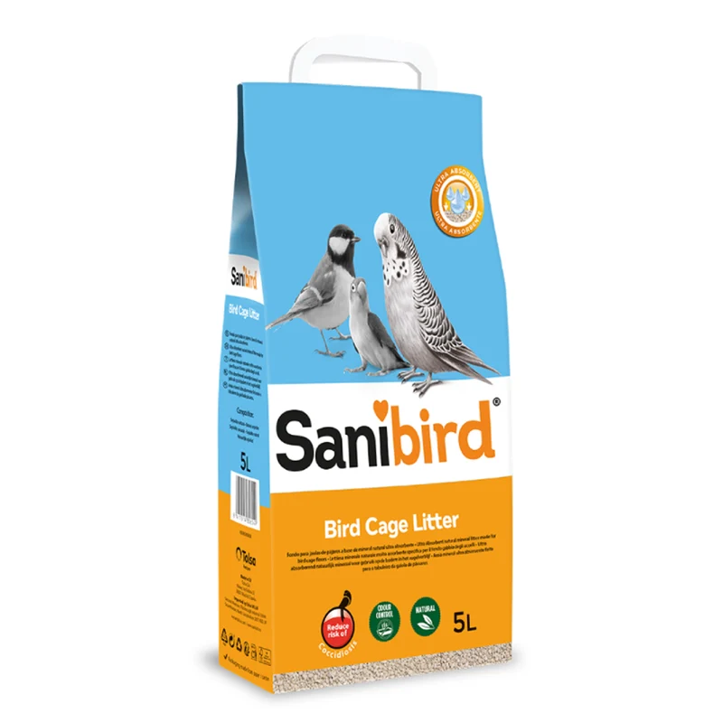 Sanicat Sanibird Cage Litter 5L