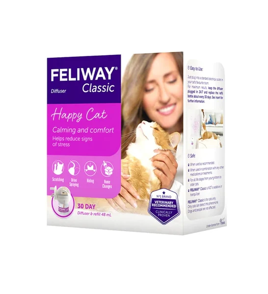 Feliway Classic Diffuser + Refill for Cats 48ml