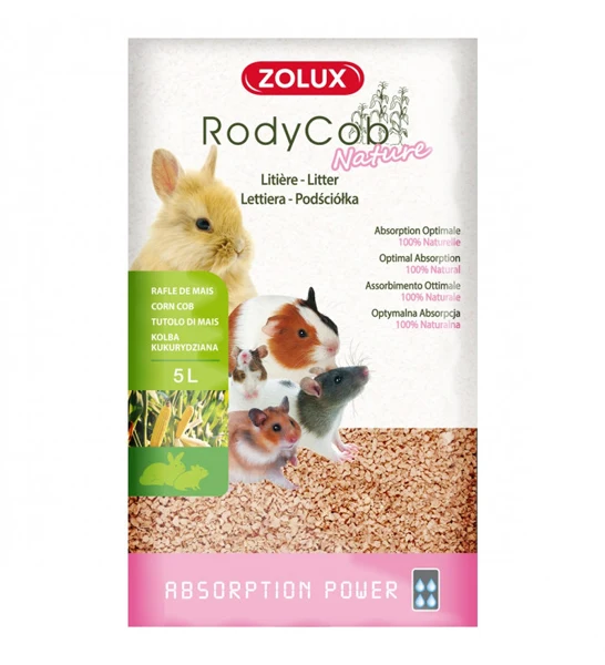 Zolux Bedding Rodycob Natural 5L