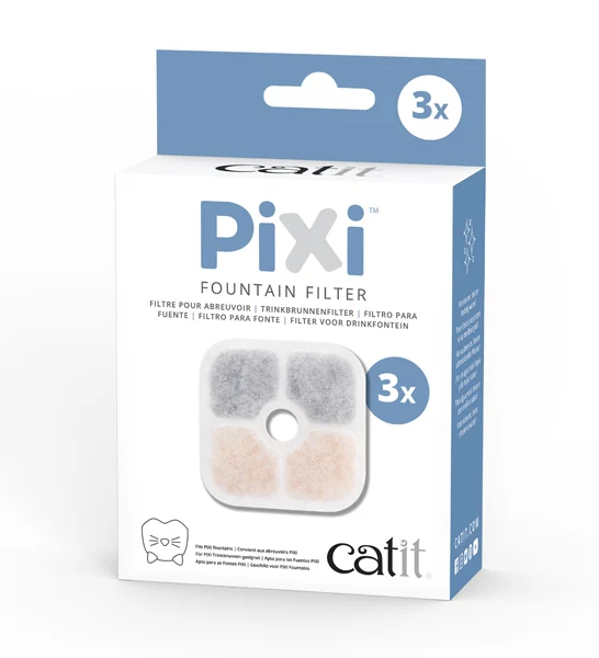 Catit Pixi Fountain Filter Cartridge 3pcs