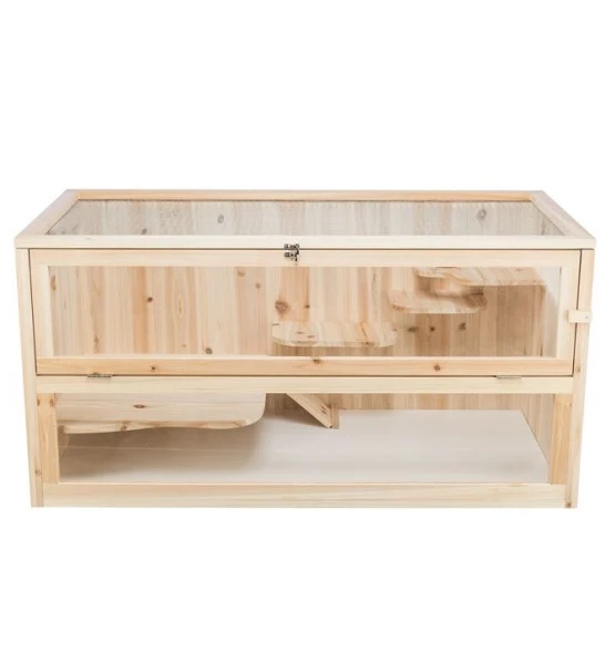 Trixie Wood Rodent Home for Small Pets 100X50X50CM