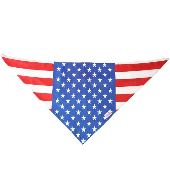 ZiggyDog USA Flag Dog & Cat Bandana