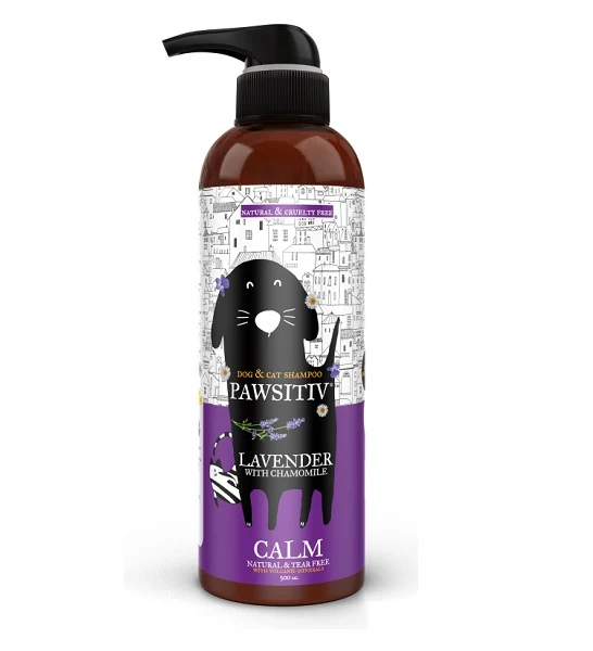 Pawsitiv Lavender with Chamomile Calm Shampoo 500ml