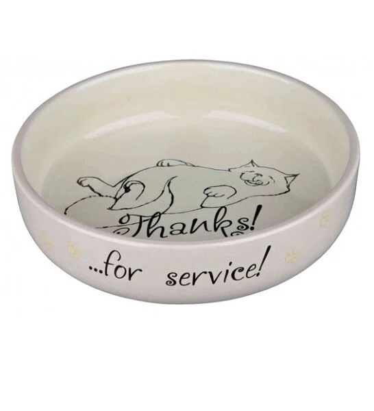 Trixie Ceramic Bowl for Short-Nose Cat Breeds