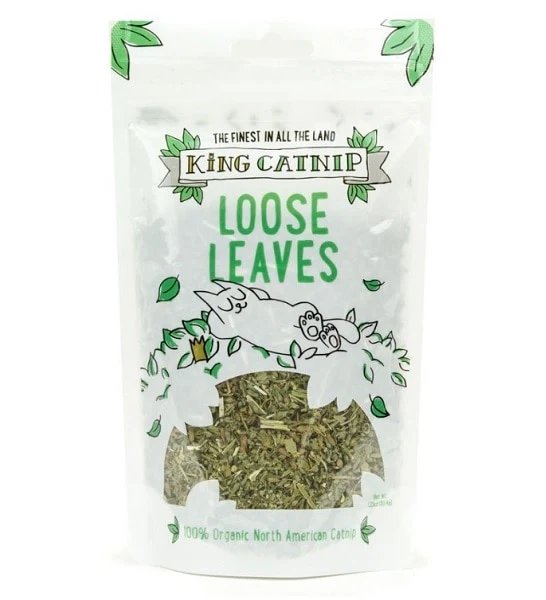 King Catnip Loose Leaves Organic Catnip 35g