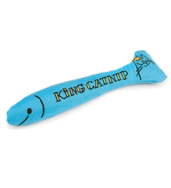 King Catnip Sardine Cat Toy 21x3.5x6cm
