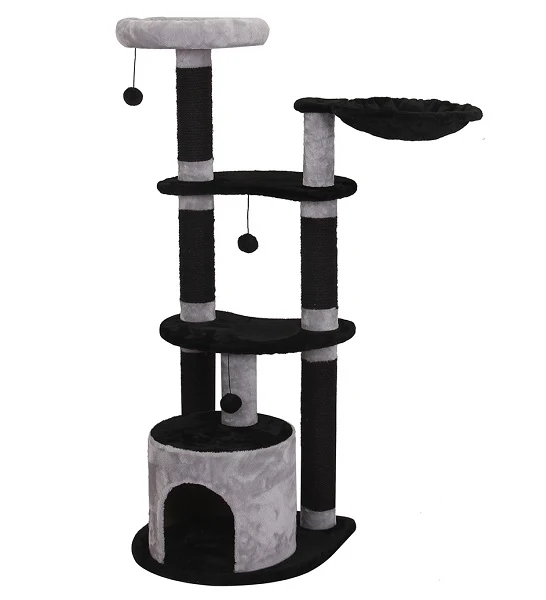 ebi Scratching Tree Comfort Milton for Cats 50x50x131cm