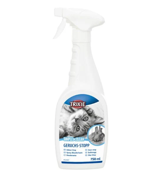 Trixie Simple'n'Clean Odour Stop for Cats & Small Pets 750ml