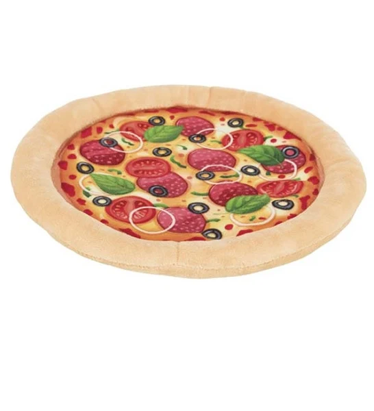 Trixie Pizza Plush Dog Toy 26cm