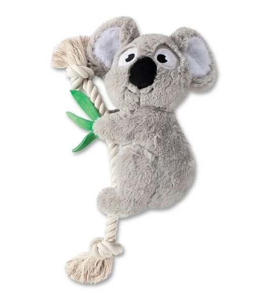 PetShop by Fringe Studio Koala-Plush Dog Toy 15.5X7.5