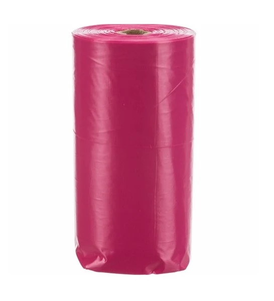 Trixie 4 Rolls of 10 Dog Poop Bags with Rose Scent 4X10