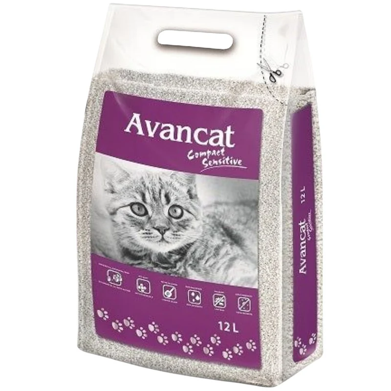 Avancat Compact Sensitive Cat Clumping Litter 12L