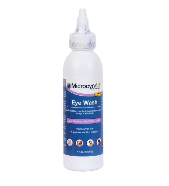 MicrocynAH Eye Wash for All Pets 120ml