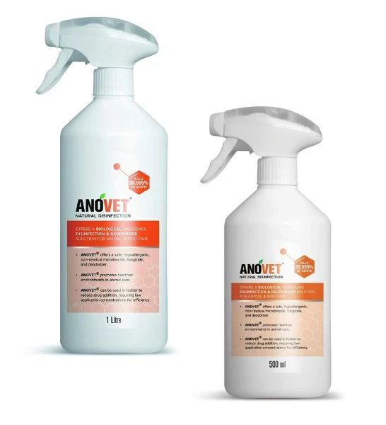 ANOVET Natural Disinfection Solution for Pet Homes