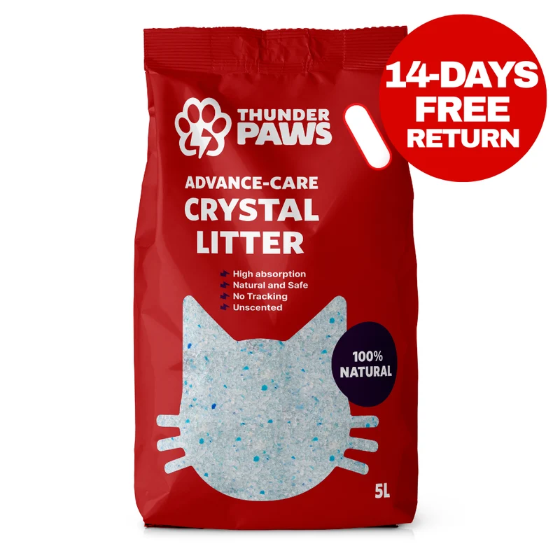 Thunder Paws Advance Care Non-Clumping Crystal Cat Litter