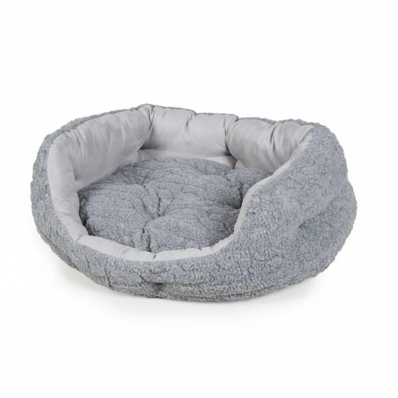 Danish Design Bobble Pewter Deluxe Slumber Bed for Dogs