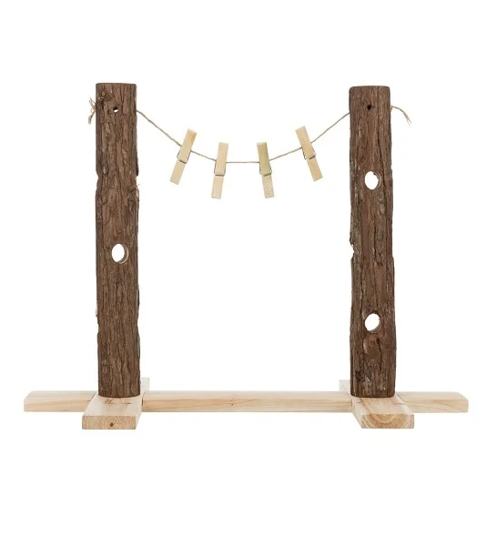 Trixie Natural Living Duo Feed Tree for Small Pets 53x34x25cm