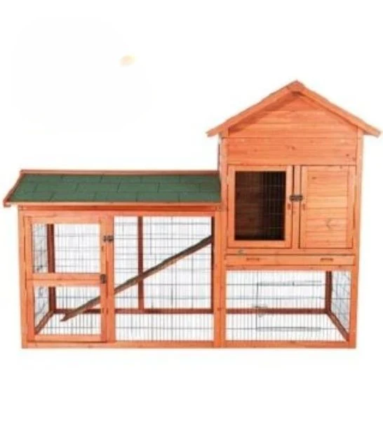 Trixie Natura Hutch with Large Enclosure for Small Pets 199x146x93cm