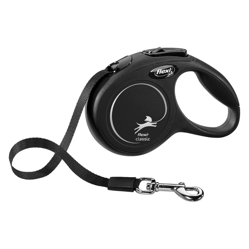 Flexi New Classic Retractable Tape Leash for Dogs