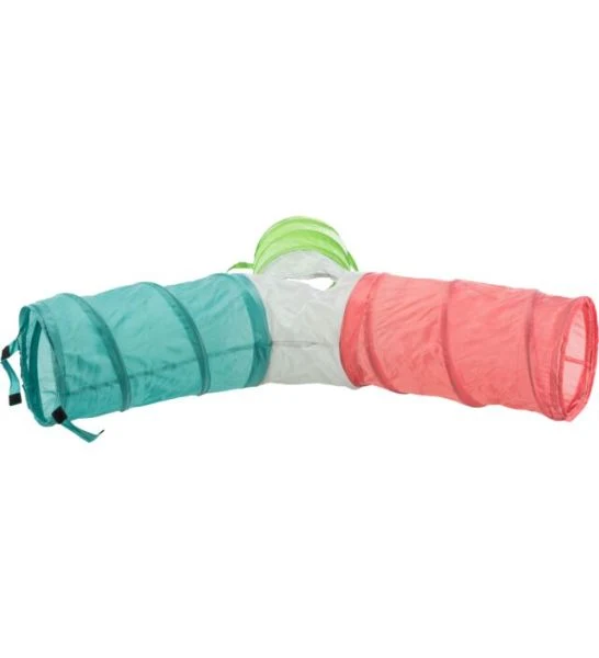 Trixie Playing Tunnel with 4 Openings Toy for Cats & Small Pets 18x47cm